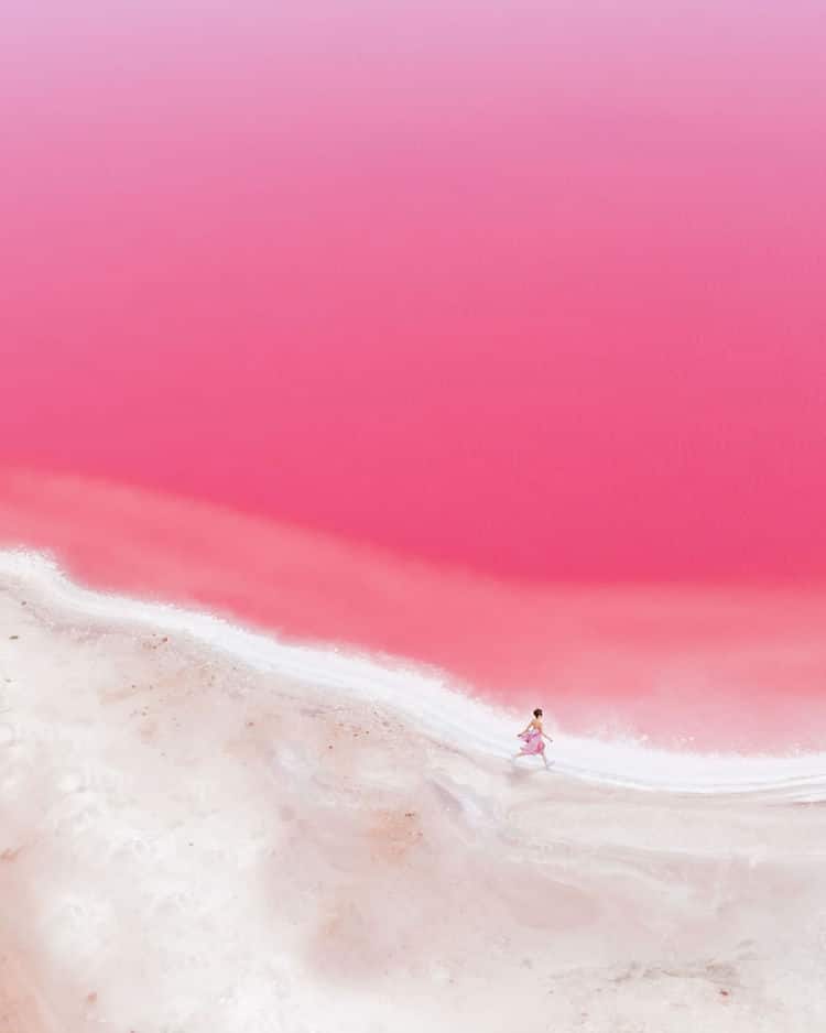 ružičasta laguna
