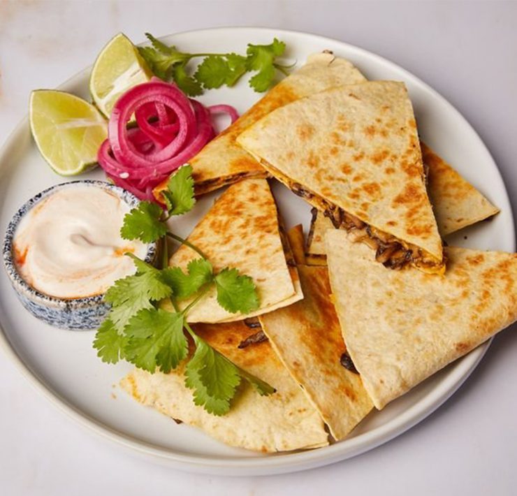 Quesadillas sa gljivama
