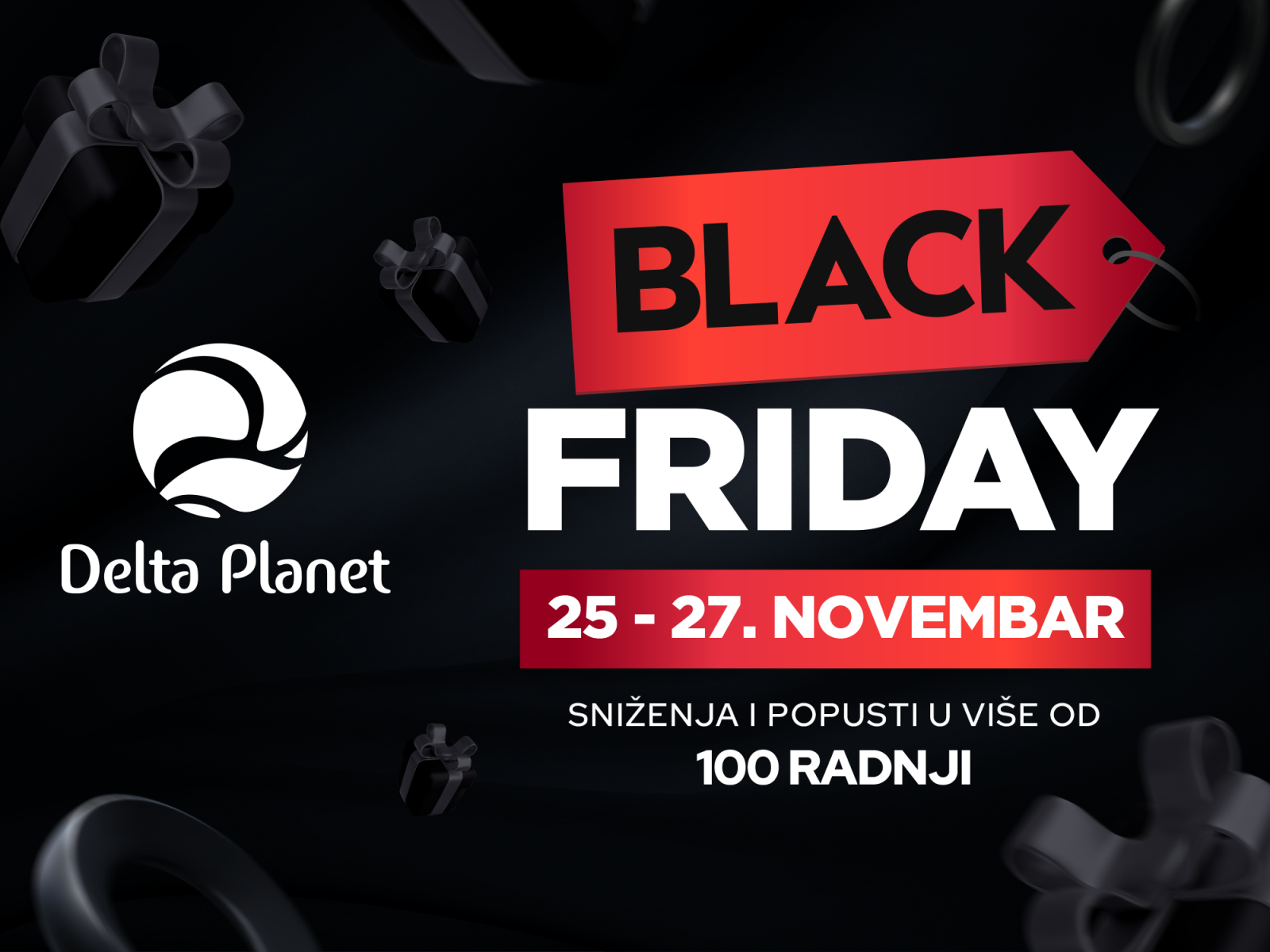 „Black Friday“ vikend u Delta uz popuste do 60 u više od 100