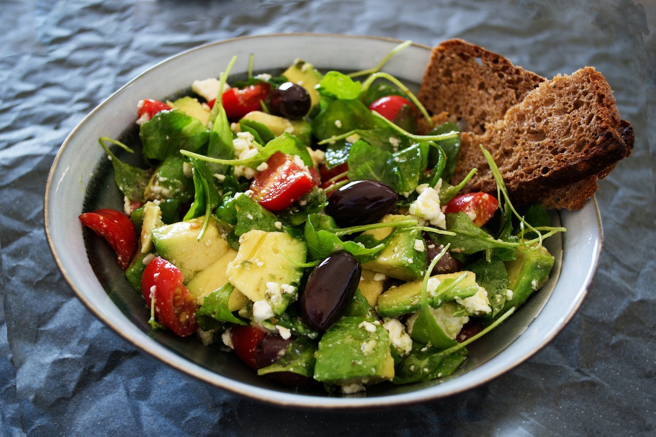 zdrava hrana, salata