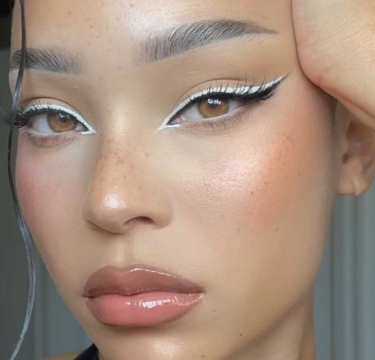 bijela olovka za oči makeup