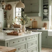 matcha green kuhinja, uređenje doma