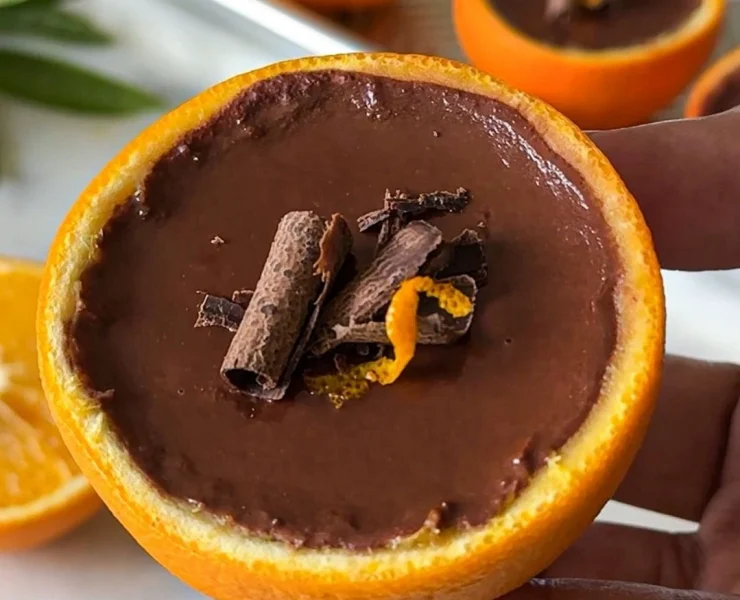 čokoladni mousse od narandže, recept, desert