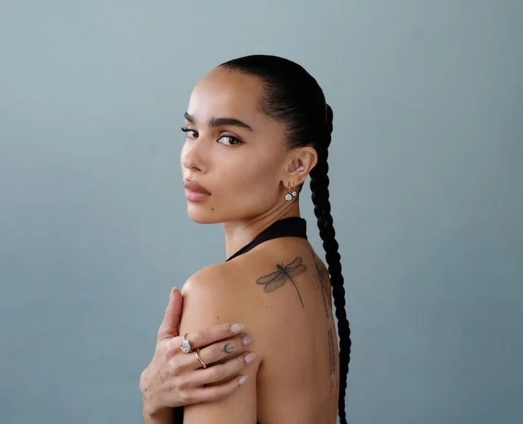 zoe kravitz, ideje za tetovažu