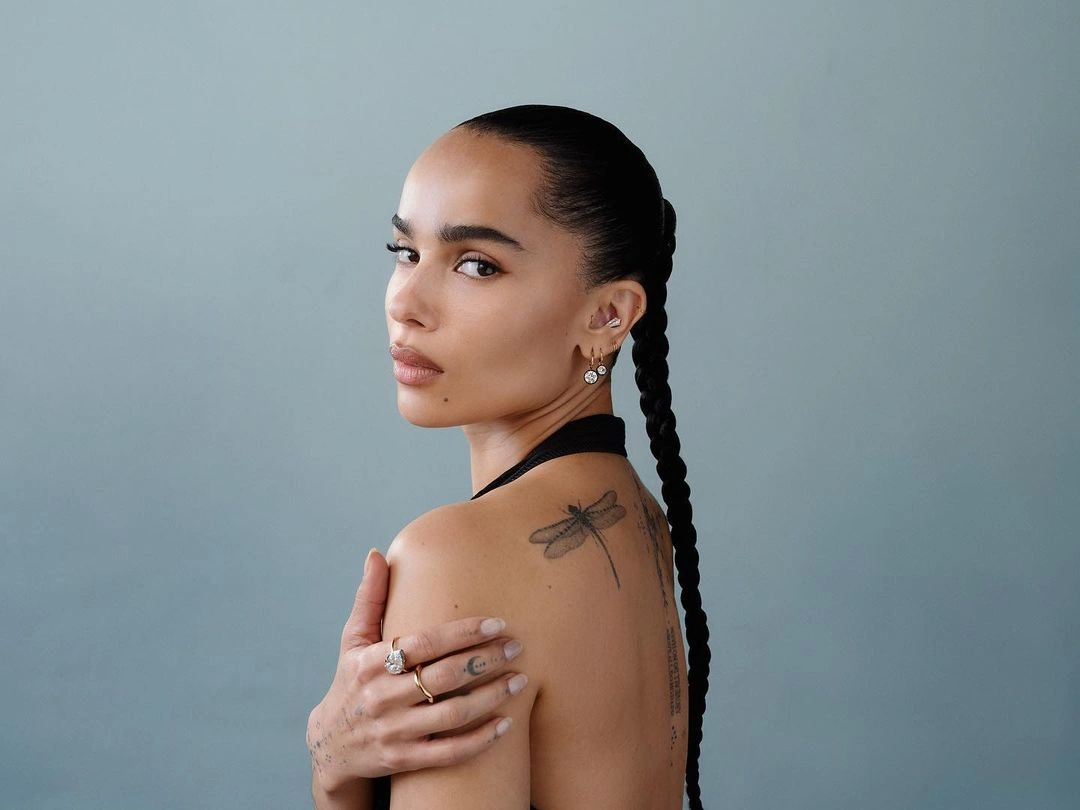 zoe kravitz, ideje za tetovažu