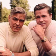 George Clooney i Brad Pitt