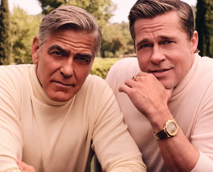 George Clooney i Brad Pitt