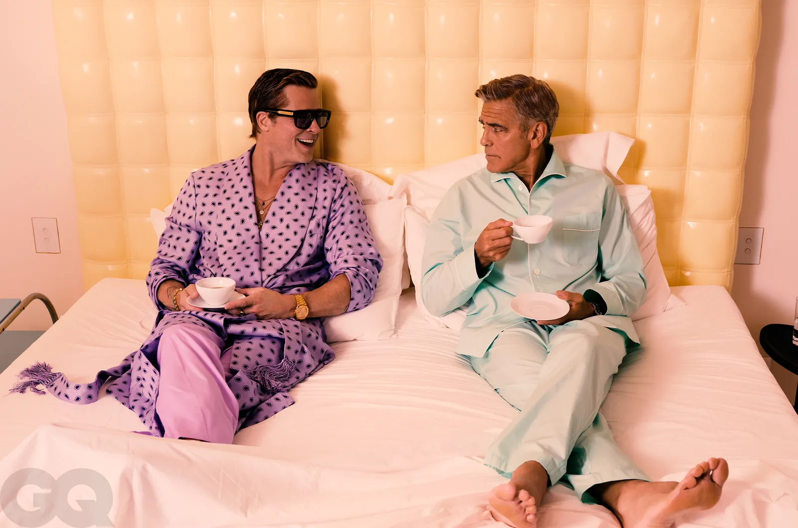 George Clooney i Brad Pitt