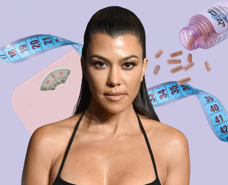 kourtney kardashian, mršavljenje, GLP-1 Daily