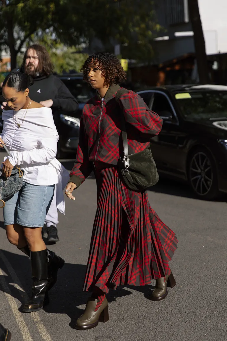 london fashion week , street style