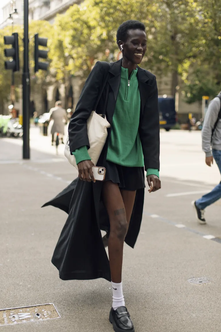 london fashion week , street style