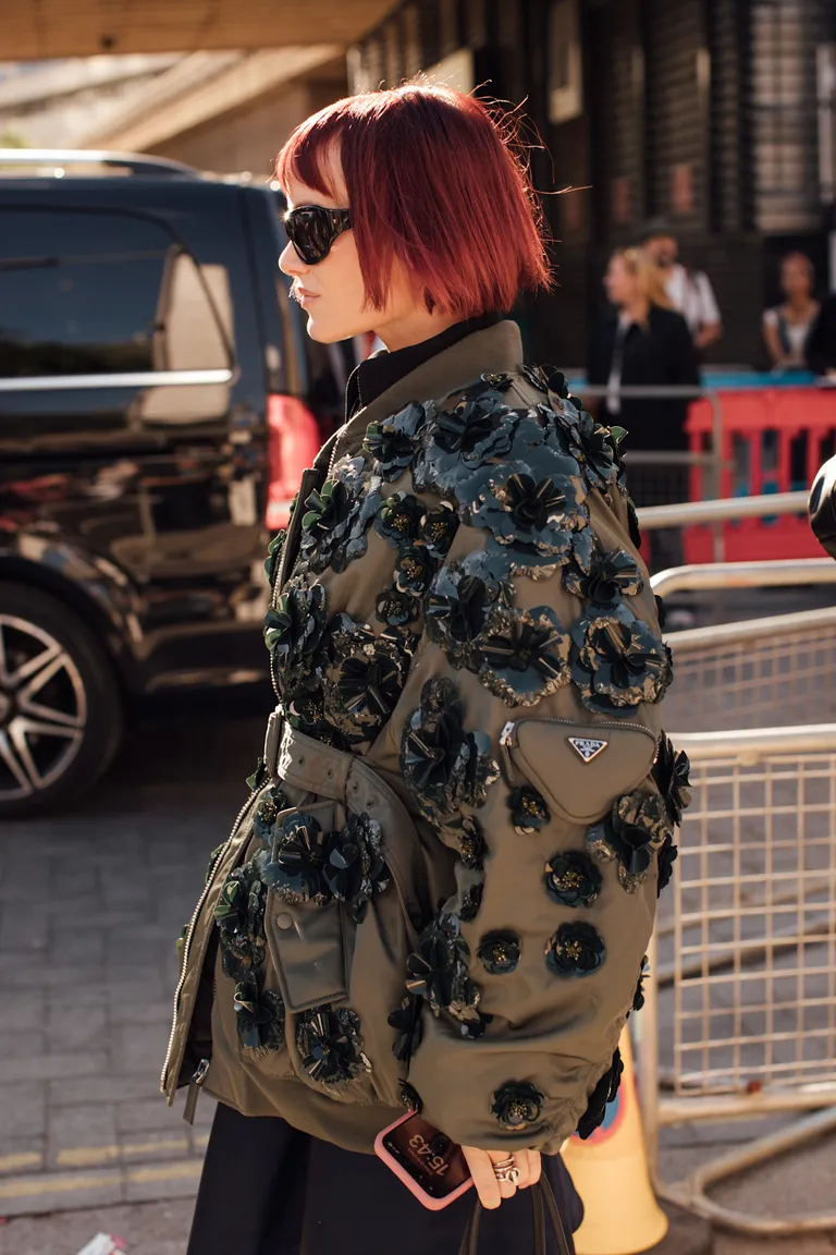 london fashion week , street style