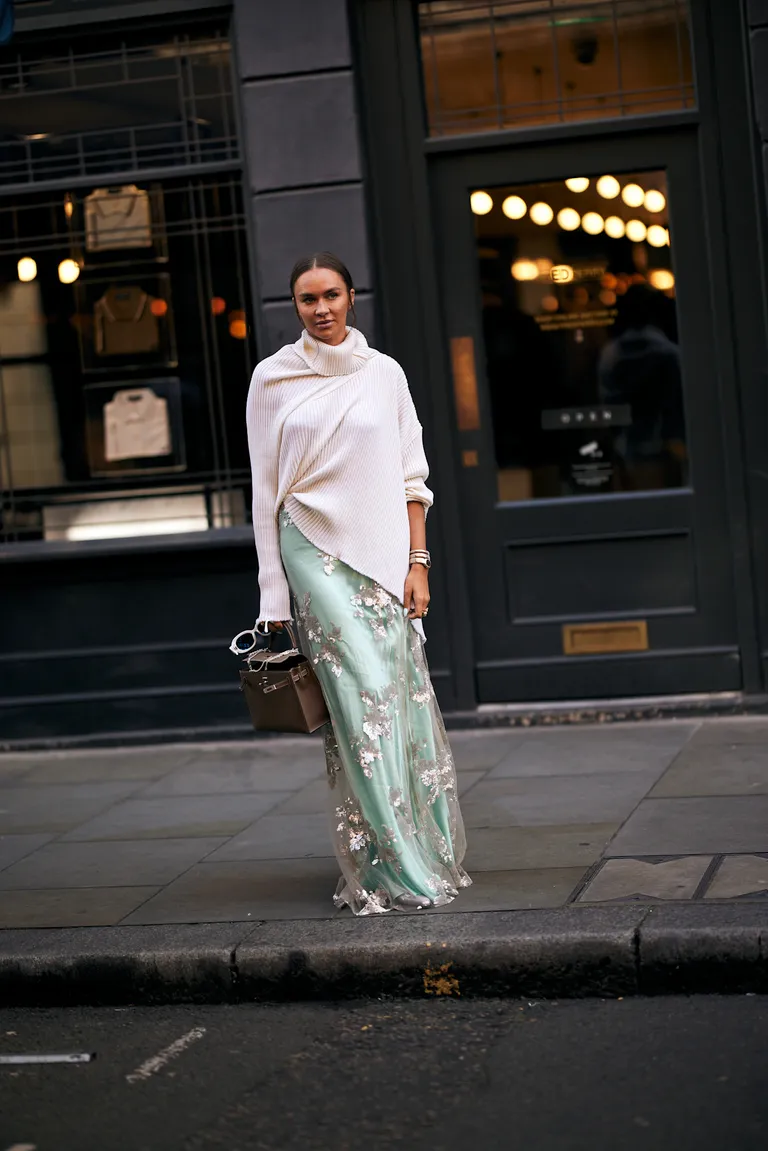 london fashion week , street style