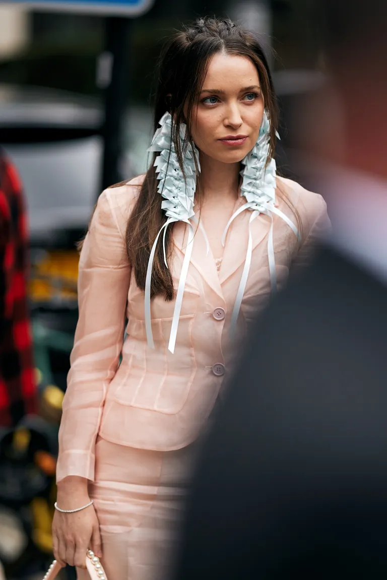 london fashion week , street style