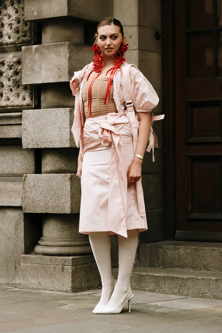 london fashion week , street style