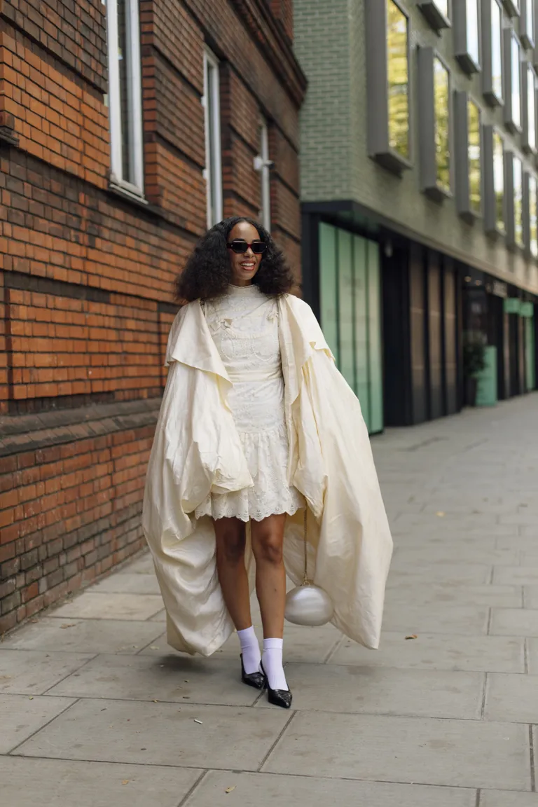 london fashion week , street style