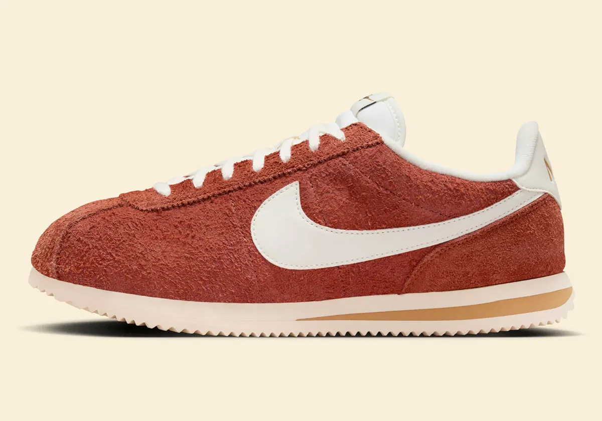 nike cortez dark russet