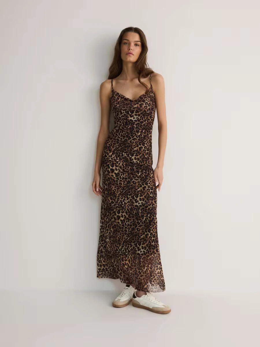 reserved leopard print haljina