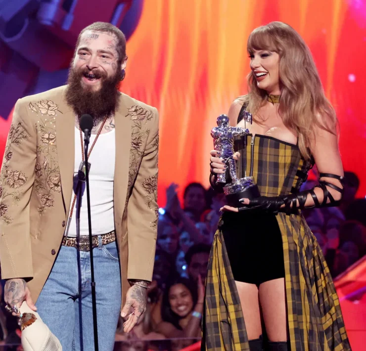 taylorswift post malone mtv video music awards 2024