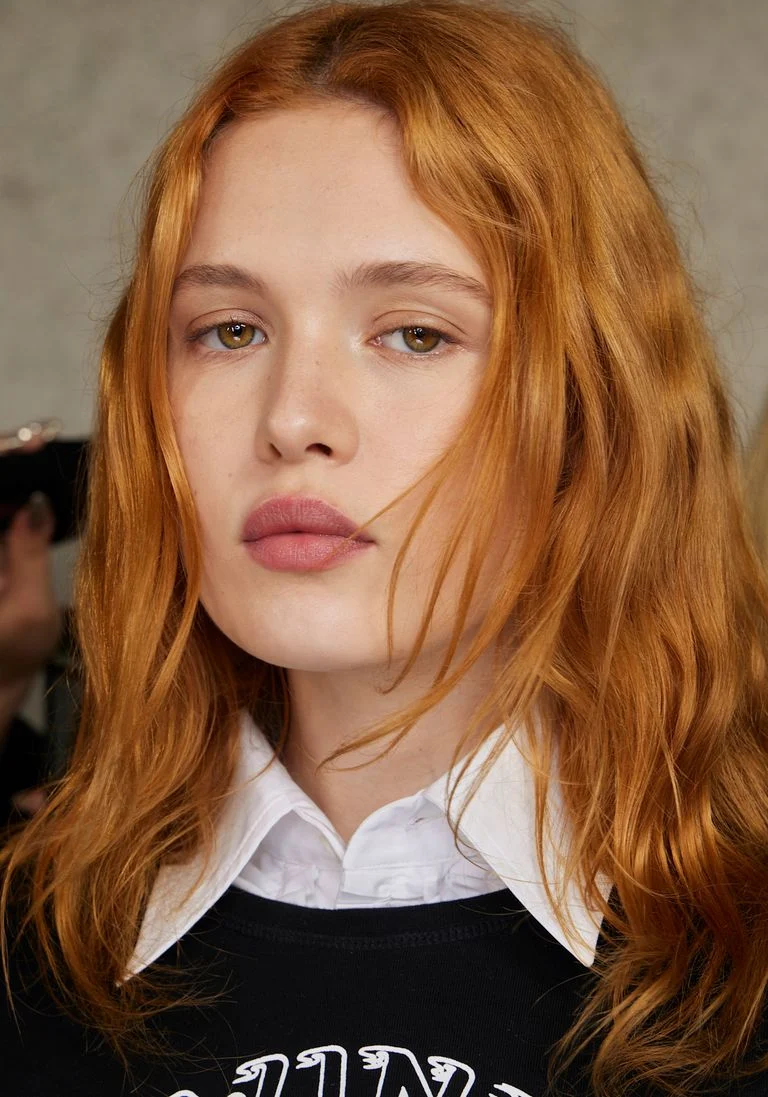 soft copper-hair