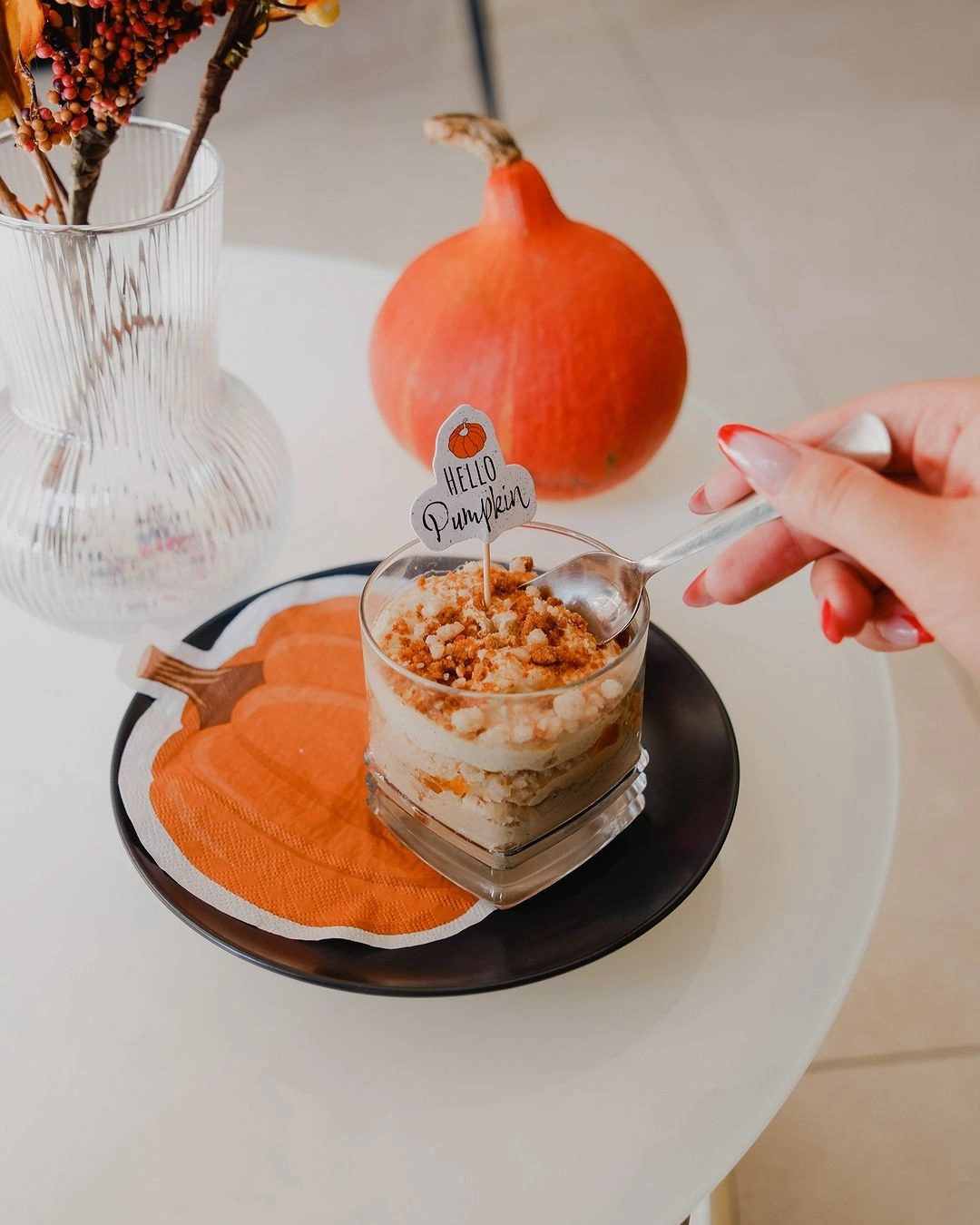 pumpkin spice mousse mattino bl