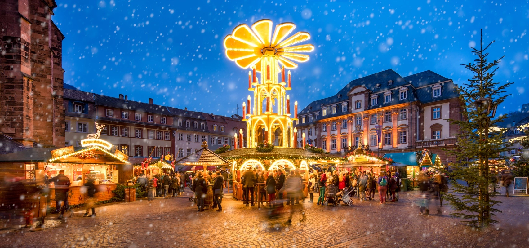 Heidelberg: Christmas market.