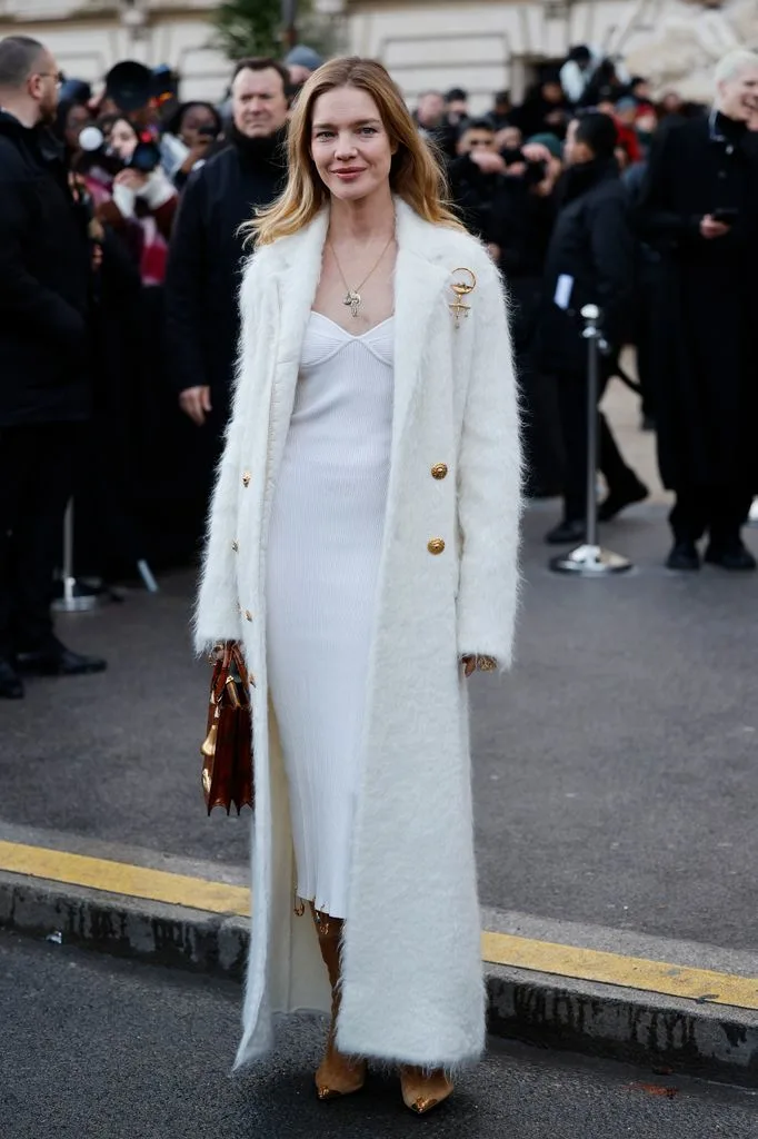 Paris Couture Week Street Style 2025 Natalia Vodianova