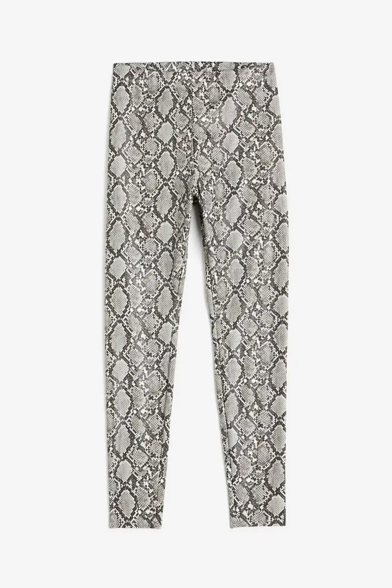 h&M tajice zmijski print