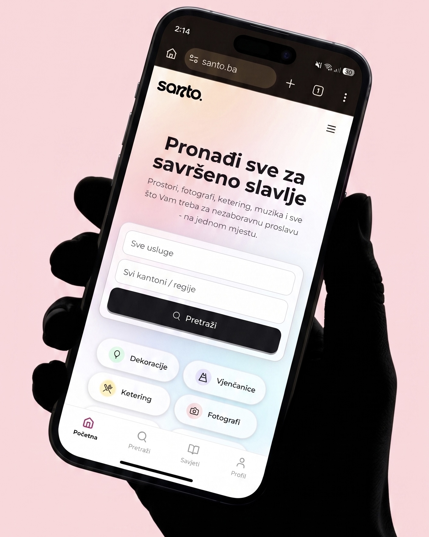 Santo platforma
